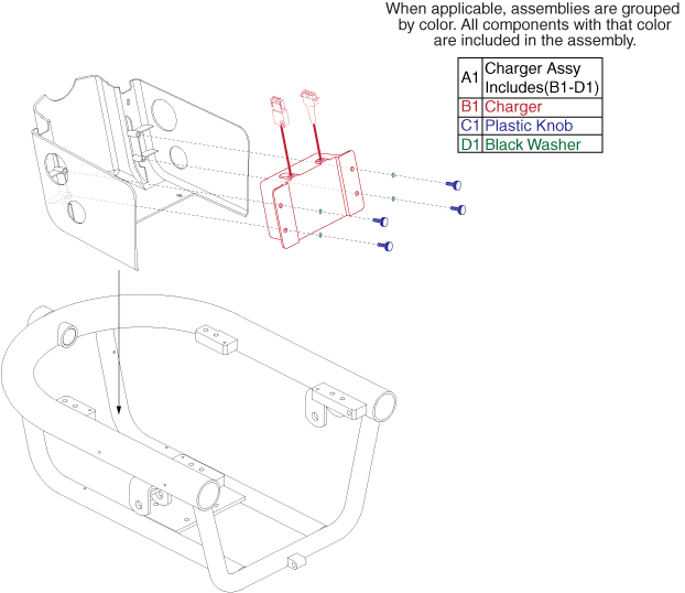 Jet 3 Ultra - Battery Charger - On Board - Belly Pan Mounted