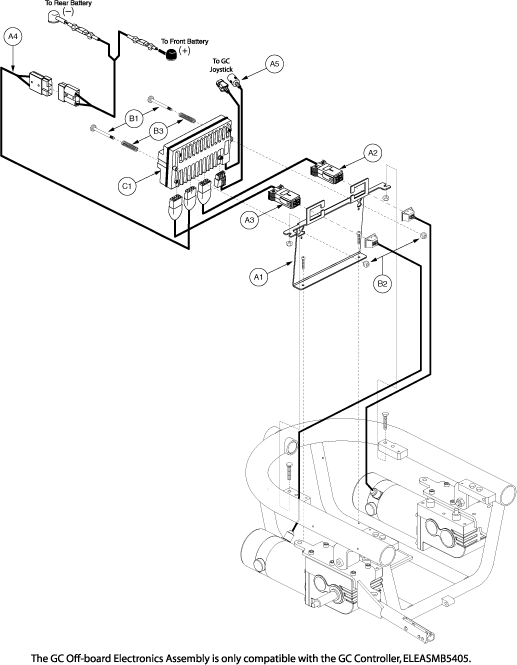 Jet 3 Ultra - Electronic (Utility) Tray - Gc 1 - Off Board Charger