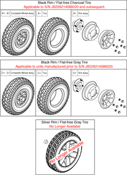 Quantum J6 - Drive Wheels - Flat Free