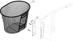 Go-Go Ultra 4-Wheel (SC40U) - Front Basket