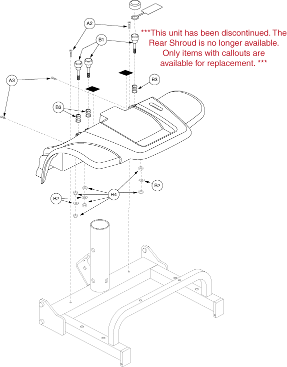 Go-Go Ultra 4-Wheel (SC40U) - Shroud Assemblies - Rear