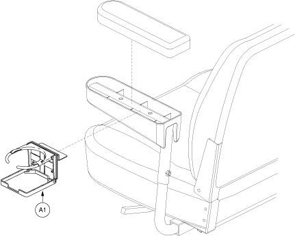 Quantum Q1103 Ultra - Accessory / Lap Belts / Tools - Accessory Options - Cup Holders - Standard