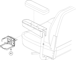 Quantum Q1103 Ultra - Accessory / Lap Belts / Tools - Accessory Options - Cup Holders - Standard