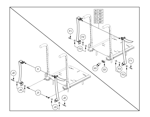 Quantum Q1103 Ultra - Accessory / Lap Belts / Tools - Lap Belts W/ Mounting Hardware - Synergy Seat (Adult / Pediatric)