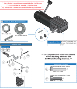 Quantum Q1121 - Motors / Freewheel