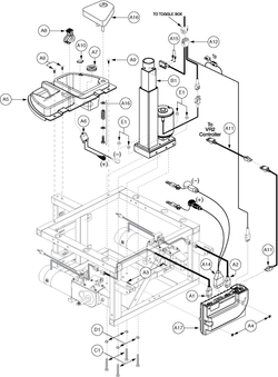 Quantum Q1420 - Electronic (Utility) Tray - Vr2 - Elevate - Actr. Function Through Toggle