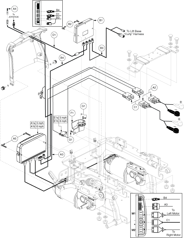 Quantum Q6 Edge - Electronics / Modules - Q- Logic - Used On Or After The 166 Day Of 2011, Jb6(166)(11)306020 - 10 In. Lift Option For Captains Seat, Actr. Function Through Drive Ctrl.