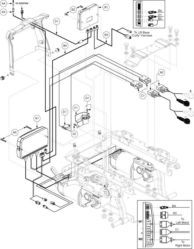 Quantum Q6 Edge - Electronics / Modules - Q- Logic - Used On Or After The 166 Day Of 2011, Jb6(166)(11)306020 - 10 In. Lift Option For Captains Seat, Actr. Function Through Drive Ctrl., Accu- Trac