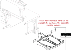 Quantum Q6 Edge - Footrest Platform - Footrest Platform