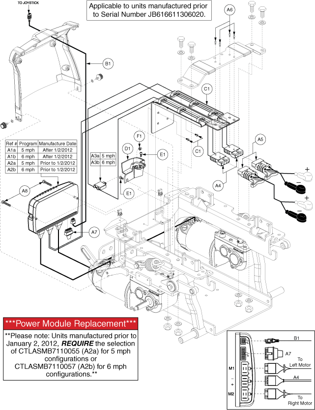 Quantum Q6 Edge - Electronics / Modules - Q- Logic - Used Prior To The 166 Day Of 2011, Jb6(166)(11)306020 - No Power Seat