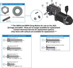 Quantum Q6 Edge - Motors / Susp. / Freewheel - Motors - Standard (Discontinued / Replaced W/ I- Song)