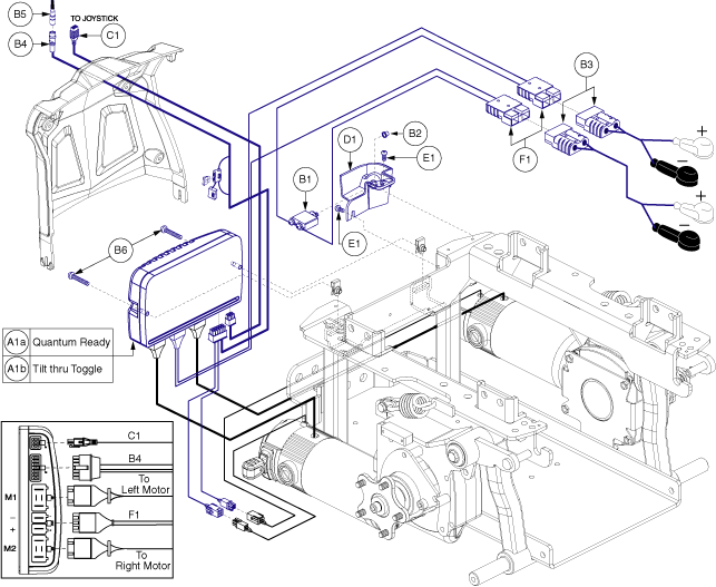 Quantum Q6 Edge 2.0 - Electronics / Modules - Q- Logic - Tru- Balance Pwr. Positioning, Actr. Function Through Toggle Or Future Actr. Expansion - Actr. Function Through Toggle Or Future Actr. Expansion, Accu- Trac Motors