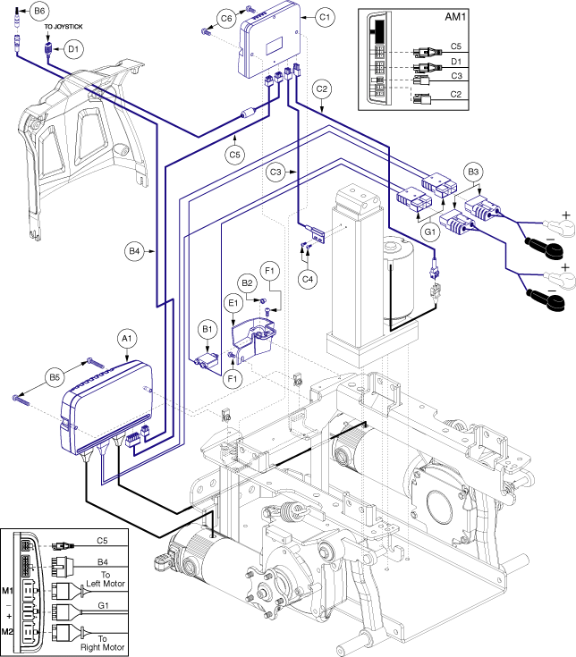 Quantum Q6 Edge 2.0 - Electronics / Modules - Q- Logic - Pwr. Elevate, Actr. Function Through Drive Ctrl. - No Lights / Standard Motors