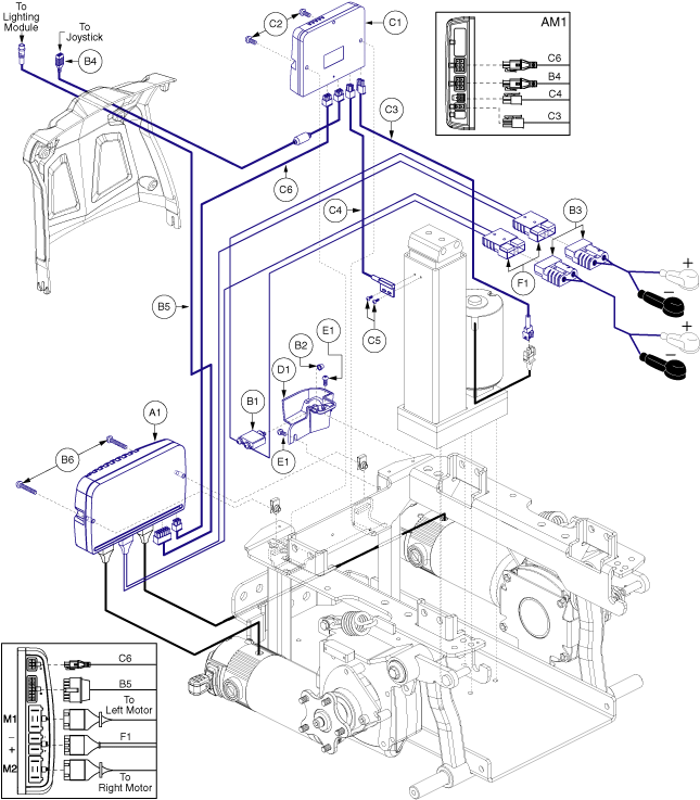 Quantum Q6 Edge 2.0 - Electronics / Modules - Ne Plus - Pwr. Elevate, Actr. Function Through Drive Ctrl., Lights - Switch Operated