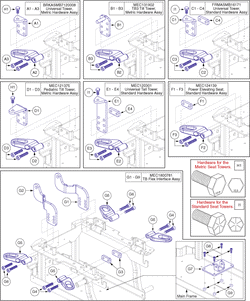 Quantum Q6 Edge 2.0 - Seat Mounts / Interface - Tower Interface / Unoccupied Transit Loops