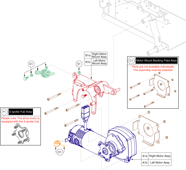 Quantum Q6 Edge 3.0 - Motors / Motor Mounts - Linix, 6 M P H