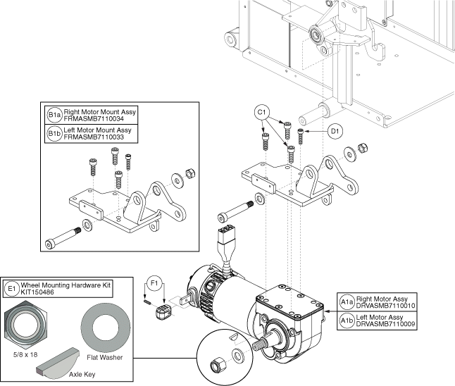 Quantum Q6 Edge HD - Motors / Motor Mounts