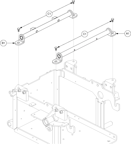 Quantum Q6 Edge HD - Seat Mounts / Interface - Trapeze Bars