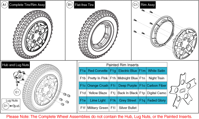 Quantum Q6 Edge Z - Drive Wheels - Silver Rims - Flat Free – Monster ...