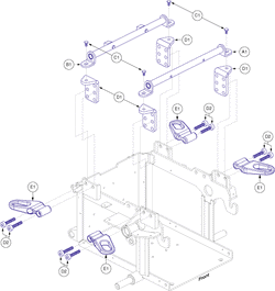 Quantum Q6 Edge Z - Seat Mounts / Interface - Trapeze Bars