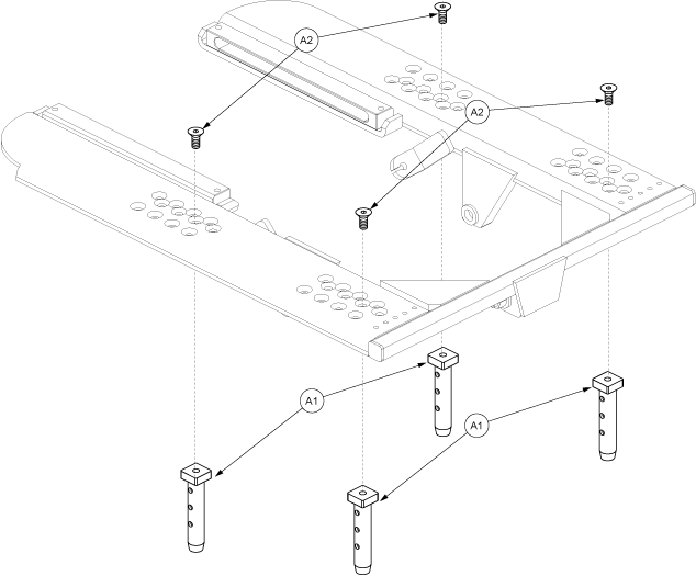 Quantum Q6000XL - Towers / Mounts / Actuator - Super Low Tilt - Fixed