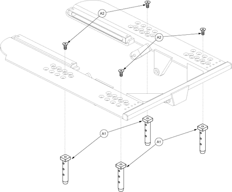 Quantum Q6000XL - Towers / Mounts / Actuator - Super Low Tilt - Fixed