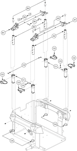 Quantum Q6000XL - Towers / Mounts / Actuator - Universal