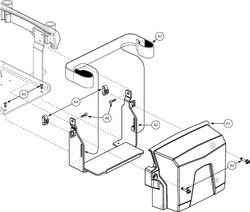 Quantum Q6000XL - Main Frame - Vent Tray Frame Ext.