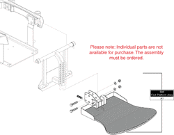 Quantum Q6000Z - Footrest Platform - Bell (Large)