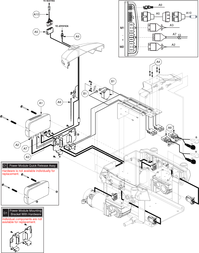 Quantum Q6000Z - Electronics / Modules - Ne - Tru- Balance Pwr. Positioning, Actr. Function Through Toggle - H2 Motors