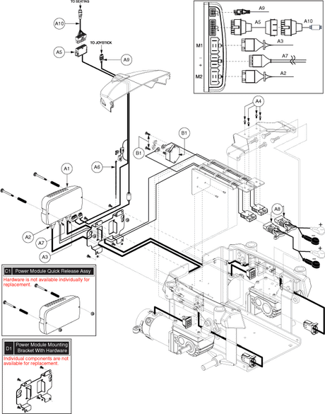 Quantum Q6000Z - Electronics / Modules - Ne - Tru- Balance Pwr. Positioning, Actr. Function Through Toggle - H2 Motors