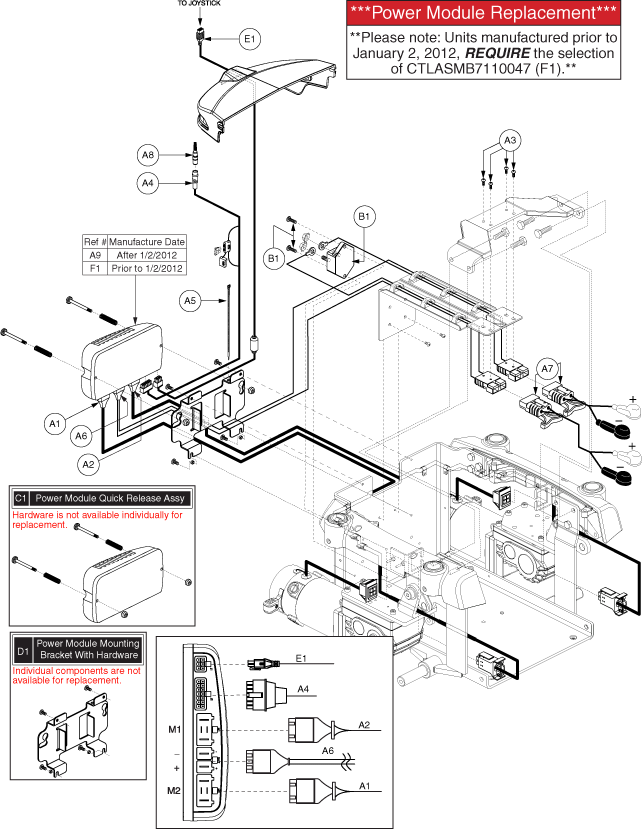 Quantum Q6000Z - Electronics / Modules - Q- Logic - Tru- Balance Pwr. Positioning, Actr. Function Through Toggle - H2 Motors