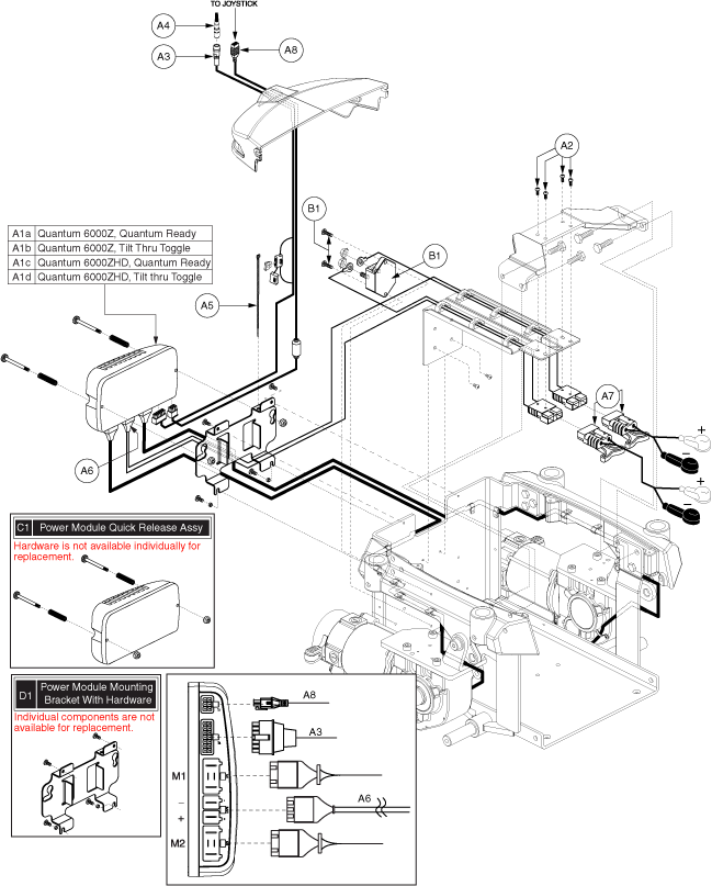 Quantum Q6000Z - Electronics / Modules - Ne Plus - Tru- Balance Pwr. Positioning, Actr. Function Through Toggle Or Future Actr. Expansion - High Speed Motors