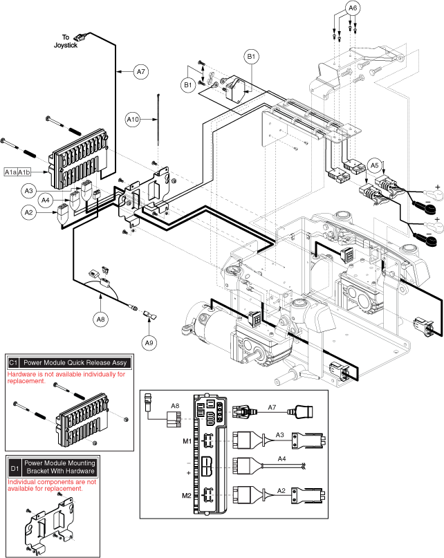 Quantum Q6000Z - Electronics / Modules - Vr2 - No Power Seat, Future Actr. Expansion