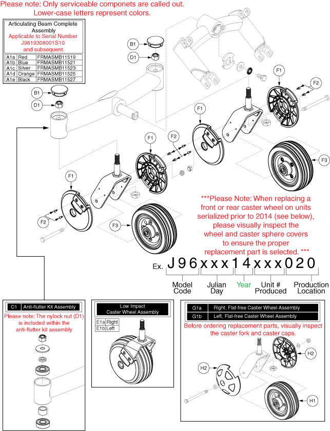 Quantum Q6000Z - Articulating Beam / Wheels - Used On Or After The 193 Day Of 2008, J9619308001s10