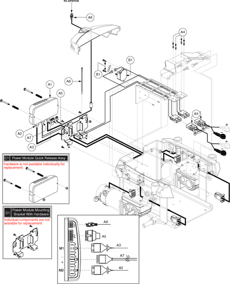 Quantum Q6000Z Pediatric - Electronics / Modules - Ne Plus - No Power Seat - H2 Motors