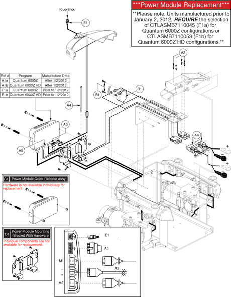Quantum Q6000Z Pediatric - Electronics / Modules - Q- Logic - No Power Seat - High Speed Motors