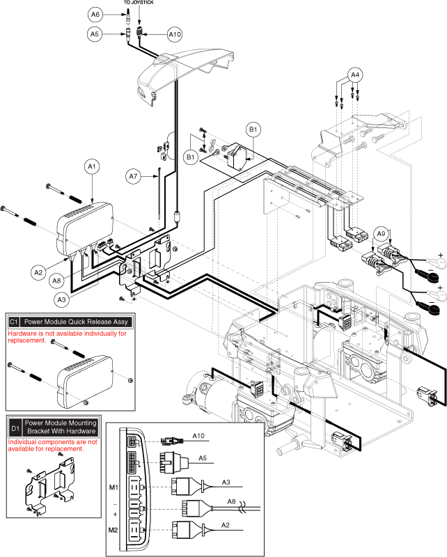 Quantum Q6000Z Pediatric - Electronics / Modules - Ne Plus - Pwr. Elevate, Actr. Function Through Drive Ctrl. W/ Future Actr. Expansion