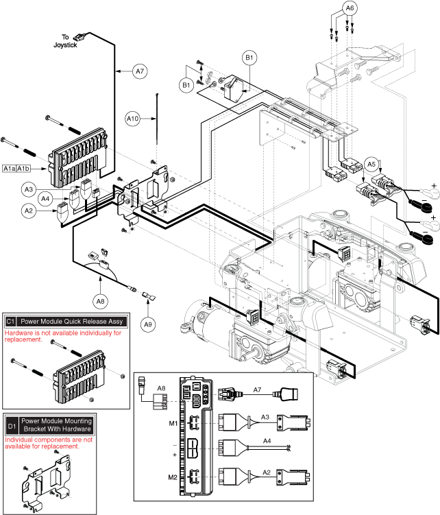 Quantum Q6000Z Pediatric - Electronics / Modules - Vr2 - Tru- Balance Pwr. Positioning, Actr. Function Through Toggle