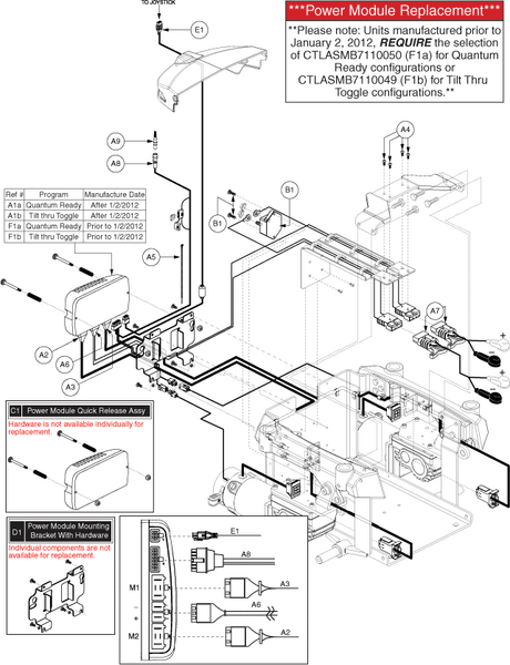 Quantum Q6000Z Pediatric - Electronics / Modules - Q- Logic - Tru- Balance Pwr. Positioning, Actr. Function Through Toggle Or Future Actr. Expansion, Accu- Trac Program