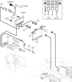 Quantum Q610 - Electronic (Utility) Tray - Remote Plus - Off Board Charger - Synergy & Tru-Balance Seating Systems, Future Actuator Expansion