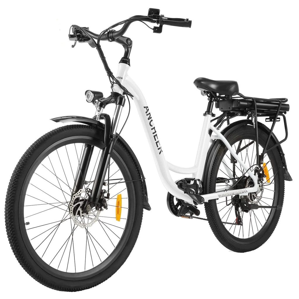 ANCHEER 26" 250W Commuting Electric Cruiser Bike