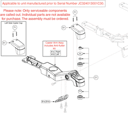 Quantum Rival - Caster Arms / Transit Loops - Caster Arms / Transit Loops - Caster Arm, Standard & Transit Loops