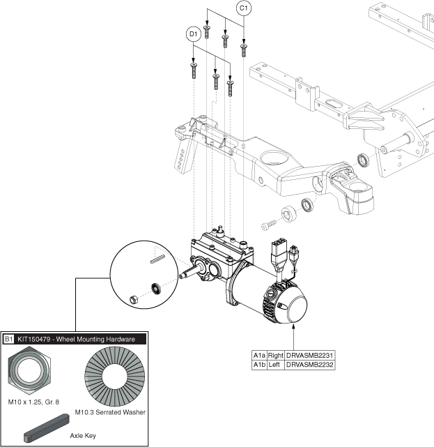 Quantum Rival - Motors / Freewheel - Motors - Song Motor W/ Accu- Trac