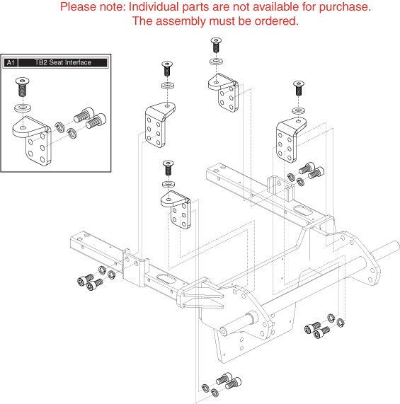 Quantum Rival - Towers / Seat Mounts - T B2 Tilt