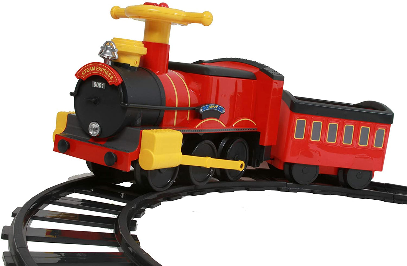 Rollplay 6 Volt Steam Train Battery-Powered Ride-On