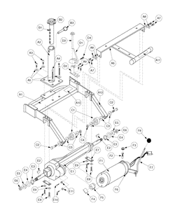 Pride Celebrity X (SC400) - Drive System - Motor/Brake - Hole Pattern 3&9 - C-69999 - Prior