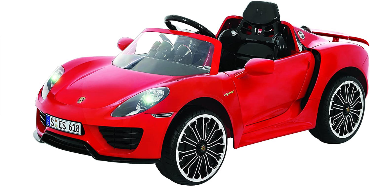 Rollplay 6 Volt Porsche 918 Battery-Powered Ride-On Toy