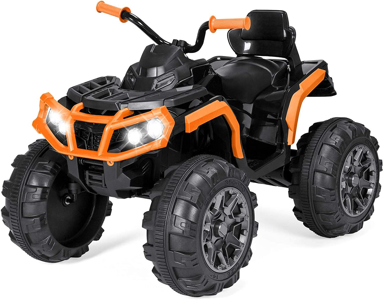 Best Choice Products 12V Kids Electric 4-Wheeler ATV Quad Ride On Car Toy w/ 3.7mph Max Speed, Treaded Tires