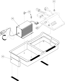 Pride Celebrity X (SC400) - Utility Tray Assembly - C-70000 - C-83200 & C-83302 - 83399